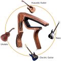 Guitar Capo Tuner Fit for Ukulele Violin Electric Bass Acoustic Guitar with Picks and Pick Holder Guitar Accessories. 