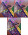 Note Book / Copy English Four Line Art # 10 (6 Pcs). 