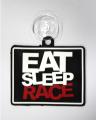 Front screen Mono gram (Eat Sleep Race). 
