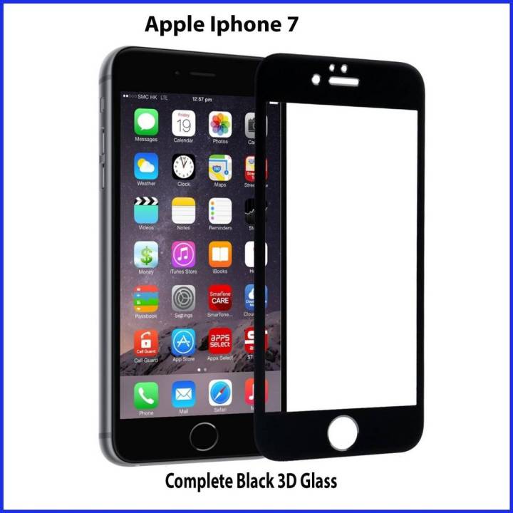 iPhone%207%20Complete%20Tempered%20Glass%20Screen%20Protector%20For%20Apple%20Iphone%207%20-%20Black%20-%20Image%205