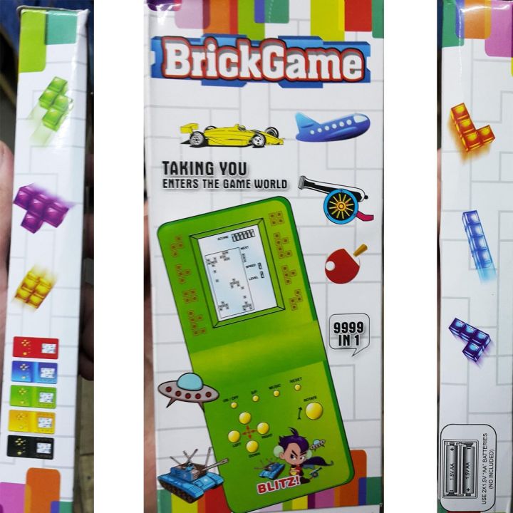 Kids Super Brick Game 9999 in 1 Multi Colour - SBG