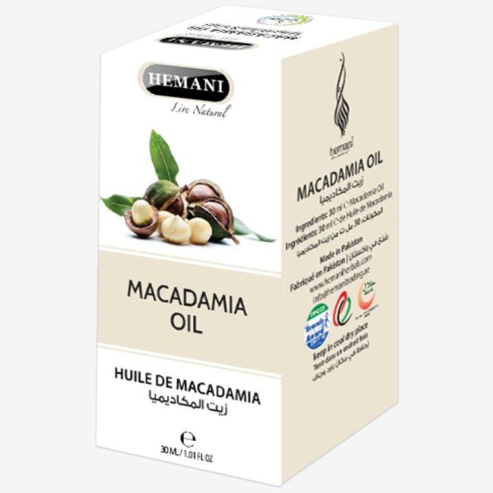 Hemani - Macadamia Oil 30Ml