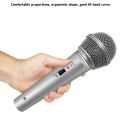 Dm-701 Uni-directional dynamic microphone. Perfect sound quality, XLR connector and durable - Wired Dynamic Microphone-Professional Moving Coil Unidirectional Handheld Mic - Wired Vocal Microphone, Handheld Condenser Mic 8' ft. Connector Wired. 