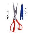 Stainless Steel Scissor with Plastic Cap. 