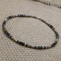 Fashion Vintage Bohemia Tribal Necklace Men Natural Coconut Shell Beaded Necklace Surfer Rustic Jewelry Gift For Him CO-03. 