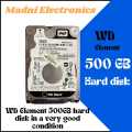 500GB Hard Drive for Laptop - WD Brand Harddisk, Internal 500GB HDD, Reliable Laptop Storage. 