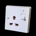 Universal 3Pin Power Plug Socket Multi Plug Socket Light Plug Socket China Fitting Socket Plate - 500 Volts /40 Amp For Heavy Appliences High Quality Specially for AC, Water Pump. 