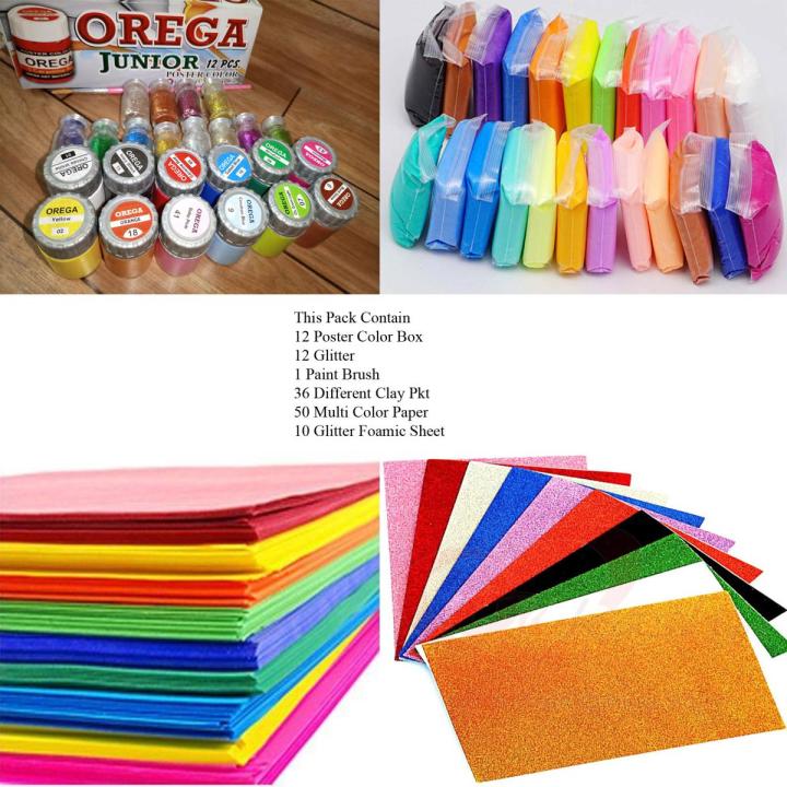 Stationery Pack 01 / Pack Of Stationery Item 121 Pcs / Art # OFA-SI01-121P