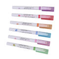 Curve Pens, 6 Color Ample Ink Supply Waterproof Curve Highlighter Pen Set Ergonomic for Club for Office for Artists. 