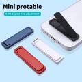 Thin Metal Foldable Phone Holder Stand Desk Cellphone Kickstand Bracket Mobile Phone Cradle Folding Support. 