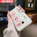 JIUMOO For Samsung Galaxy J4 Plus 2018 J4 Prime Case Cartoon Cute Lotso Bear Side New Design Phone Case Square Edge Pattern Silicone Softcase Luxury Plating Casing Full Cover Camera Shockproof Protection Cases. 