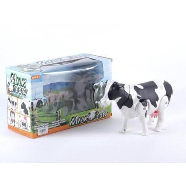 Walking Milk Cow Toys For Kids - Black