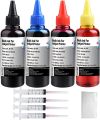 Printer dye ink refill for Canon Pixma MG3640s MG2540 MG5740 MG4250 MG5750 all printers , CISS Ink Cartridges 100ml*8 bottles Mascaraara. 