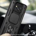 Relaxtoo For POCO x3 nfc and x3 pro Push Slide Camera lens Cover for Xiaomi POCO x3nfc x3pro magnetic car holder phone case For xiaomi Phone shockproof back cover shell. 