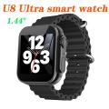 U8 ultra smart watch 2pin charging 1.44 "HD screen men women smartwatch Bluetooth call Series 8 49mm wristwatch sports fitness bracelet. 