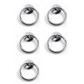 AUGUSTINA Ring Handles Antique European Style Decorative Dresser Cabinet Knobs Cupboard Hardware for Wood Case Doll House Ring Pulls Handles. 