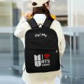 BTS Backpack for Army Fashion Kpop Bag with Dual Partition Premium Quality. 