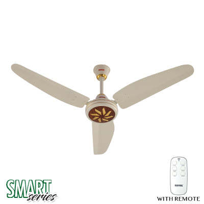 Royal Smart Regency 56" AC/DC Ceiling Fans - CRYSTAL