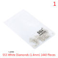 1440Pcs Crystal Nail Art Stones Flatback Rhinestones For Nail Art DIY Manicure MJ. 