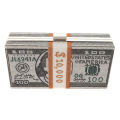 Dollar Clutch Purse for Women Rhinestone Evening Handbag Elegant Money Bag. 