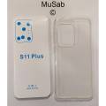Samsung Galaxy S11 Plus Ultra Thin HD (0.1 MM ) Transparent Silicone Case Cover. 