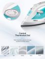 Yabano Steam Iron, 2400W Electric Iron For Clothes, 310g Steam Boost, Non-Stick Ceramic Soleplate, 350ml Water Tank, Self-Cleaning and Water Spray Function, Anti-Drip, Anti-Calc, 2.2m. 