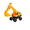 Smooth Edges Toy Mini Construction Vehicle Set Excavator Bulldozer Concrete Mixer Dirt Truck Kids' Engineering Toys Ideal Birthday Christmas Gift for Boys No Battery Required Engineering Truck Toy. 