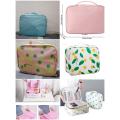 Travel Cosmetic Bag Women Makeup Bag Organizer Make Cosmetic Bag Case Storage Pouch Toiletry Beauty Kit Box. 