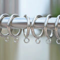 40 Pack Curtain Rings, 38mm Internal Diameter iron Curtains Rings Hanging Rings for Curtains and Rods, Silver. 