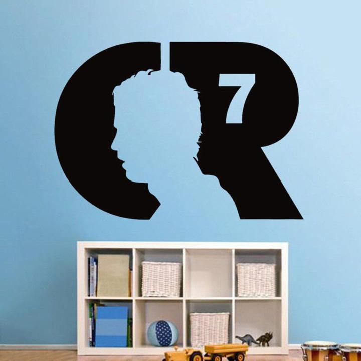 Cristiano Ronaldo Soccer Player 80X57CM Wall Sticker