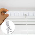 Snap-on Blind Clips Easy Install Plastic Valance Clips for Blinds Hidden Design Replacement Clips for Window Blind Valance Ideal for Living Room Bedroom Office Southeast Asian Buyers Window Blind. 