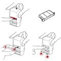 Trodat 4912 Self inking Custom Rubber Stamp Using for paper and card with blue or black ink. 