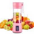 USB Chargeable Juicer Blender 6 Blades 380ml - Portable Juicer Cup & Smoothie Maker. 