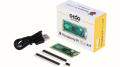 Raspberry Pi Pico Bundle (OKdo) – RP2040 + USB Data Cable + Headers – Project Ready. 