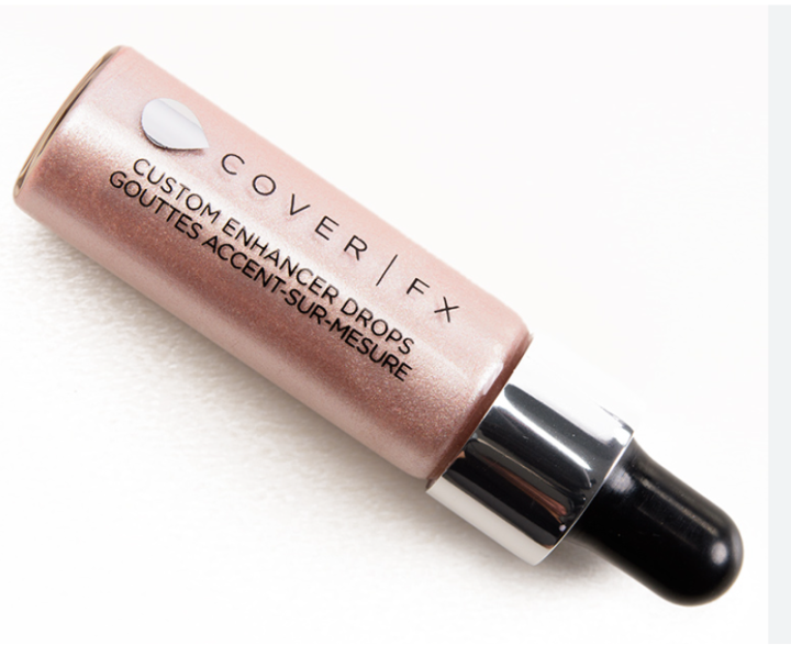 Cover FX Custom Enhancer Drops (Illuminating) - Shade Celestial - Opalescent Finish - Radiant Glow - Liquid Highlighter