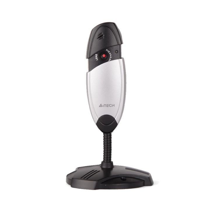 A4Tech PK-635P 720P HD Webcam - 720p HD Sensor - High-fidelity Microphone - Anti-glare Coating - 30 fps - For PC/ Laptop/ Macbook / Mobile