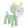 Decorative LED Table Lamp Mini Cute Pet Night Light with Action Joints for Tabletop Desk. 
