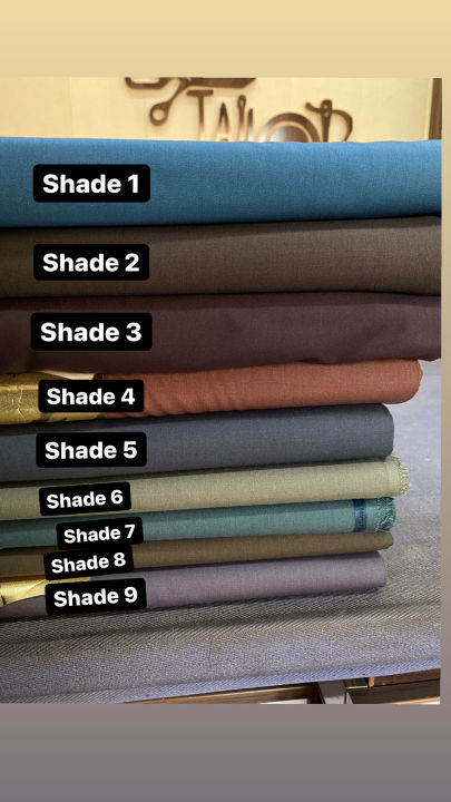JNG Men Fabric Wool Touch 8 Shades Collection 2022 Unstitched Suit for men
