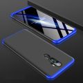 Huawei Y9s 2019 GKK Full Coverage 360 Protection Mobile Phone Back Cover Case - Blue & Black. 
