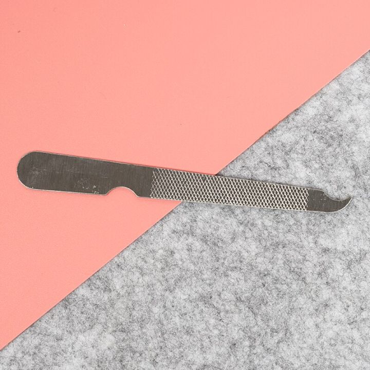 1%20Piece%20Metal%20Nail%20File%20For%20Fingernails%20and%20Toenails%20Stainless%20Steel%20Nail%20Filer%20Buffer%20Two%20Side%20Grinding%20Rod%20Manicure%20Pedicure%20Scrub%20Nail%20Arts%20Tools%20For%20Men%20and%20Women,%20Professional%20Thick%20Nail%20Shaping%20Metal%20File%20Nail%20Cleaner%20Tip%20Personal%20Care%20-%20Image%203