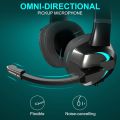 BEEXCELLENT GM-7 RGB GAMiNG HEADSET WiTH NOICE CANCELING MiC RGB Light Brings Strong Gaming Effect Ergonomic Design Multiple Platform Compatibility 3.5mm,PS4, TABLET,  PC, LAPTOP, MOBILE. 