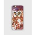 Oppo A57 Cover in Hybrid Soft Case cover Tpu Owl Print - 1cover2209. 