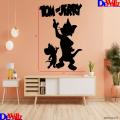 DeWallz # 73 Tom and Jerry Wall Art Decal. 