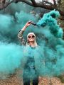 10 Color smoke_bom-b shell in BOXES Birthday Celebration Colour Flare Stick Shell For Party Wedding Birthday Decoration/ WEDDINGS / PARTY'S. 