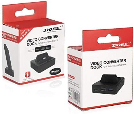 Nintendo Switch DOBE Portable USB 3.1 Typc-C to HDMI Video Converter Adapter USB 3.0 HUB for Nintendo Switch