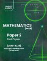 Mathematics 4024 Paper 2 Past Papers (2016-2022) O Level. 