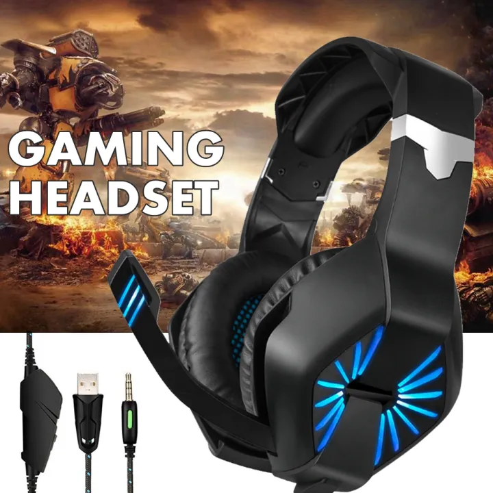 Gaming%20Headset,%20Over-Ear%20Headphones%20with%20Noise%20Cancelling%20Microphone%20and%20Breathable%20Ear%20Pads,%20Bass%20Surround%20Sound%20&%20Glowing%20LED%20Light,%20Versatile%20Compatibility%20Game%20Headset%20for%20PC%20Switch%20-%20Image%202
