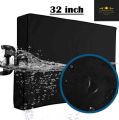 360° Rotation Waterproof & Dustproof TV Cover for 32-65 Inch Screens - New Export Quality. 