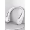 Portable Arctic Air Wearable Neck Fan Air Cooler and Purifier Chargeable with Flexible Neckband. 