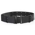 Army & Military Belt Nylon Web Firm Uniform Belt Military-Belt-Outdoor-Training-Duty-Tool-Belt - Black. 